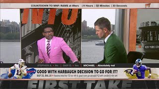 Michael Irvin has a pen to match his suit?!