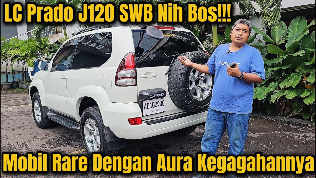 Toyota LC Prado J120 SWB 4x4 Th 2003‼️Mobil 2pintu Super Rare Aura Kegagahannya Luar Biasa‼️Bujel‼️