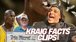 Kraig Facts Clips |  Lottery Winner | ShaQ N College  