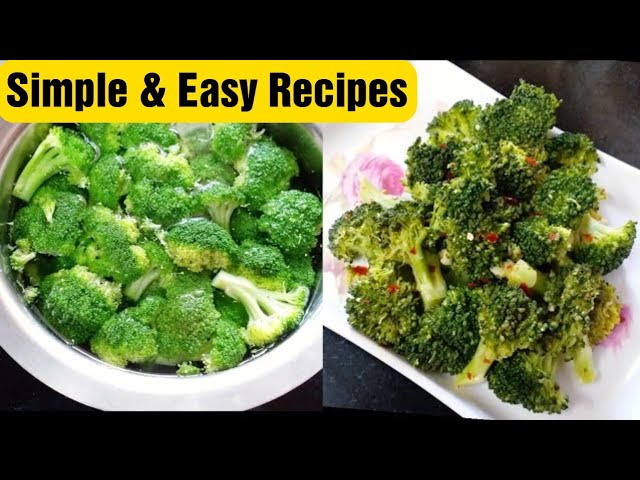 Cook broccoli without loosing its nutrients / Simple Broccoli Recipes / ப்ரோக்கோலி செய்முறை | Food Tamil - Samayal & Vlogs