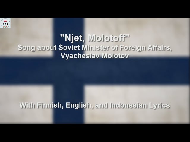 Njet Molotoff - Finnish Winter War Song - With Lyrics class=