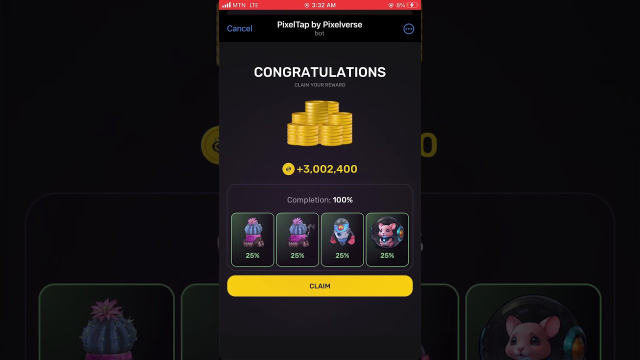 Pixel tap daily combo earn free coins 🪙 🔥🥳10 July 2024