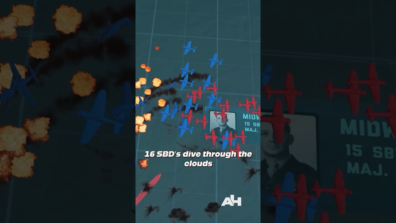 Всего 27 самолетов вступили в бой с японским флотом в битве за Мидуэй!
