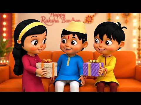 Raksha Bandhan, Raksha Bandhan Song, Festival Rhyme for Kids in Hindi