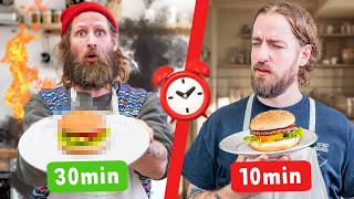 30 Min Vs 10 Min Bästa Burgaren Vinner