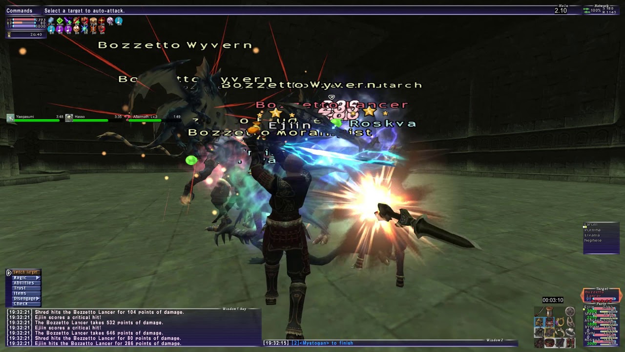 FFXI - VD Mamool Ambu - DD Crit + Seesaw Dark/Light Mega Method