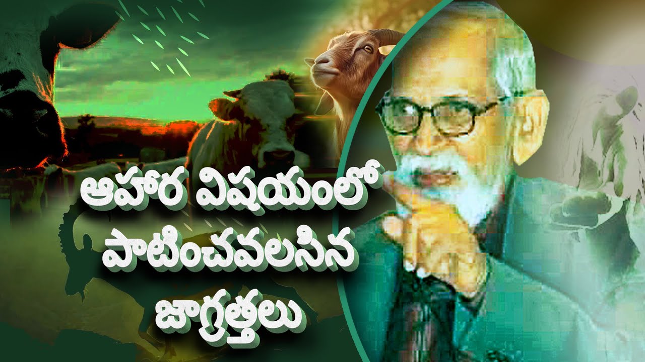ఆహార విషయంలో పాటించవలసిన జాగ్రత్తలు | RRK Murthy Message in Telugu | Christian Bible Message