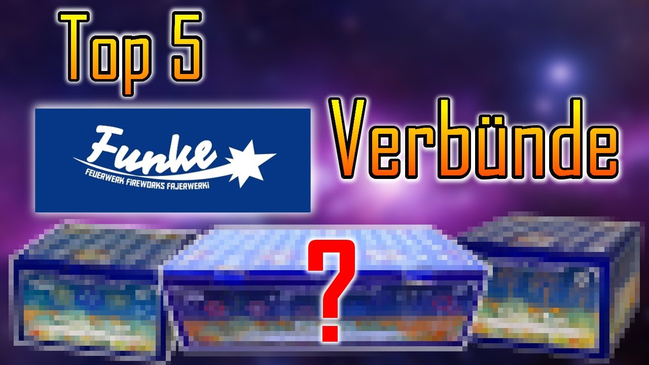 TOP 5 VERBÜNDE von FUNKE FEUERWERK für SILVESTER🔥