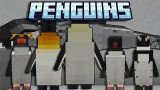 REVISITING MY FAVORITE MINECRAFT PENGUIN ADDON! (Aviancraft Penguins Mod Showcase)