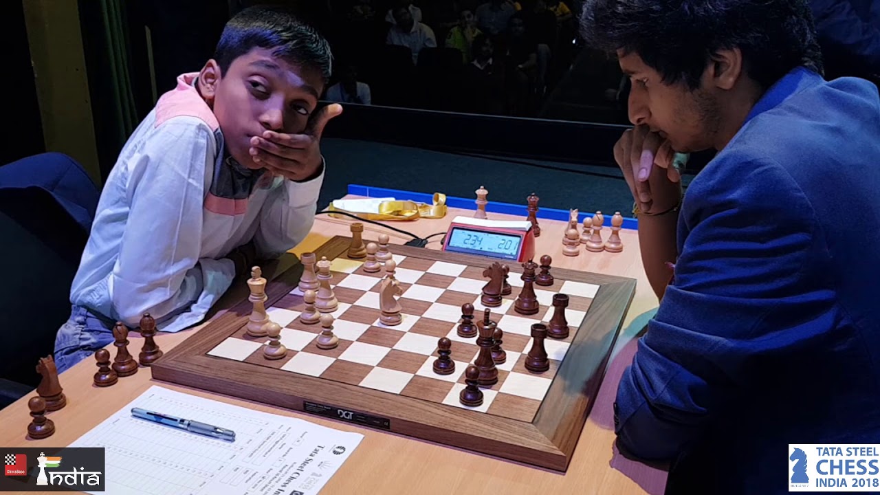 Tata Steel Chess: Praggnanandhaa in sole lead on a wild day of blitz