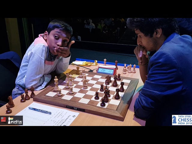 Tata Steel Chess, MVL vs Praggnanandhaa, Blitz