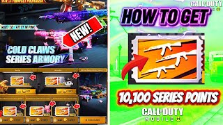How To Get 10,100 Series Points For Cold Claw Series Armory Event in COD MOBILE! (Complete Guide)