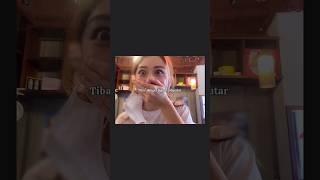 Lagi makan di Jepang tiba-tiba lagu fearless diputar. 🙀 #yunjin #lesserafim