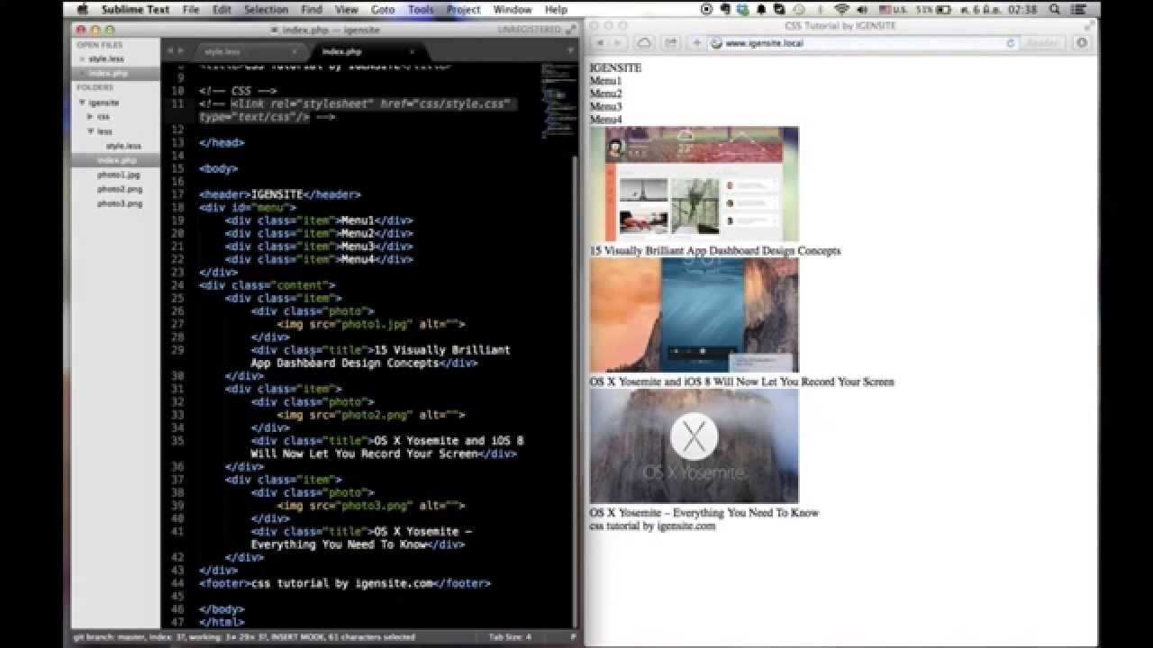 css คือ 2022 Update CSS คืออะไร - CSS Tutorial by igensite #1