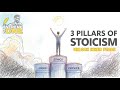 Unlock Lasting Happiness  Stoicism's 3 Pillars for Unshakeable Inner Peace & Mental Resilience | Anc