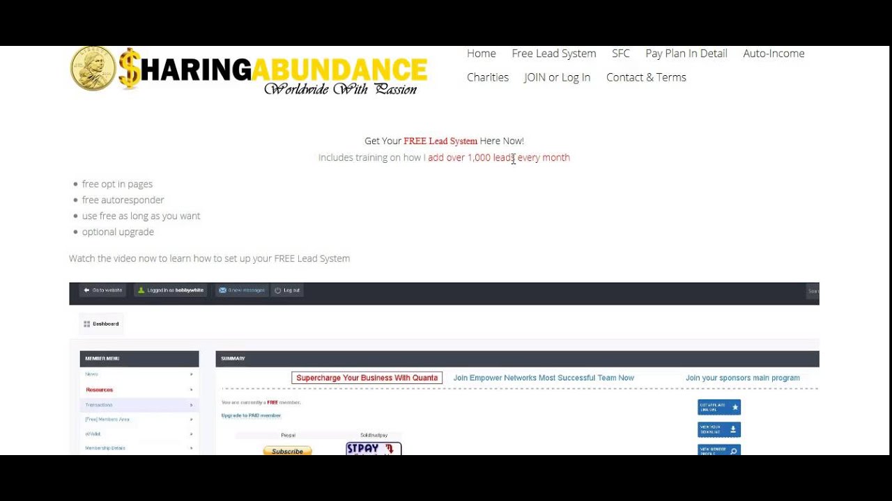 Sawwp - Free leads system introduction