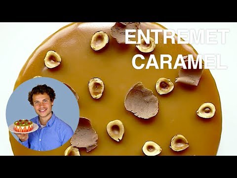 recette-de-l'entremets-caramel-noisette-!!