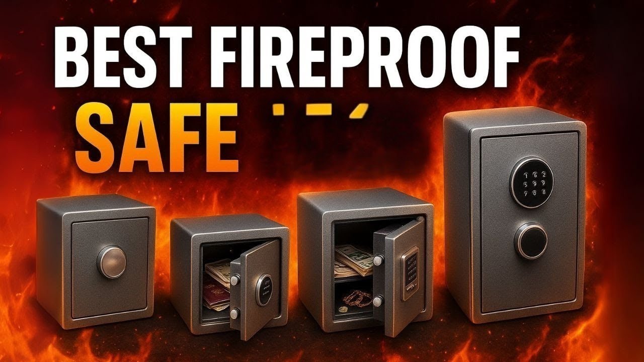 Top-Rated Fireproof Safes for Home Security 2026 - YouTube