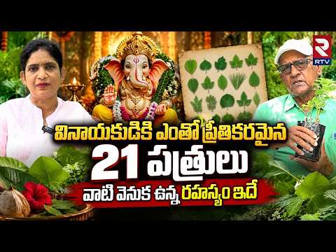 వినాయకుడికి ఎంతో ప్రీతికరమైన 21 పత్రులు వాటి వెనుక ఉన్న రహస్యం ఇదే | Plant Scientist Ramarao