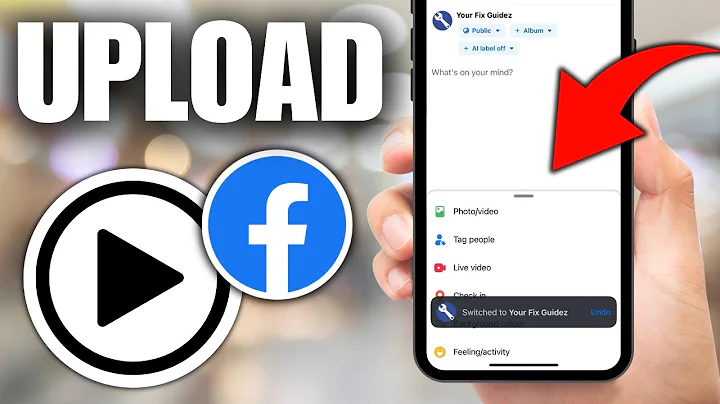 How To Upload Videos on Facebook Page (Step By Step)