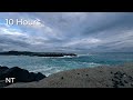 Stormy Ocean Waves in Brunswick Heads Australia | Moody Sea Sounds for Sleep &amp; Relaxation