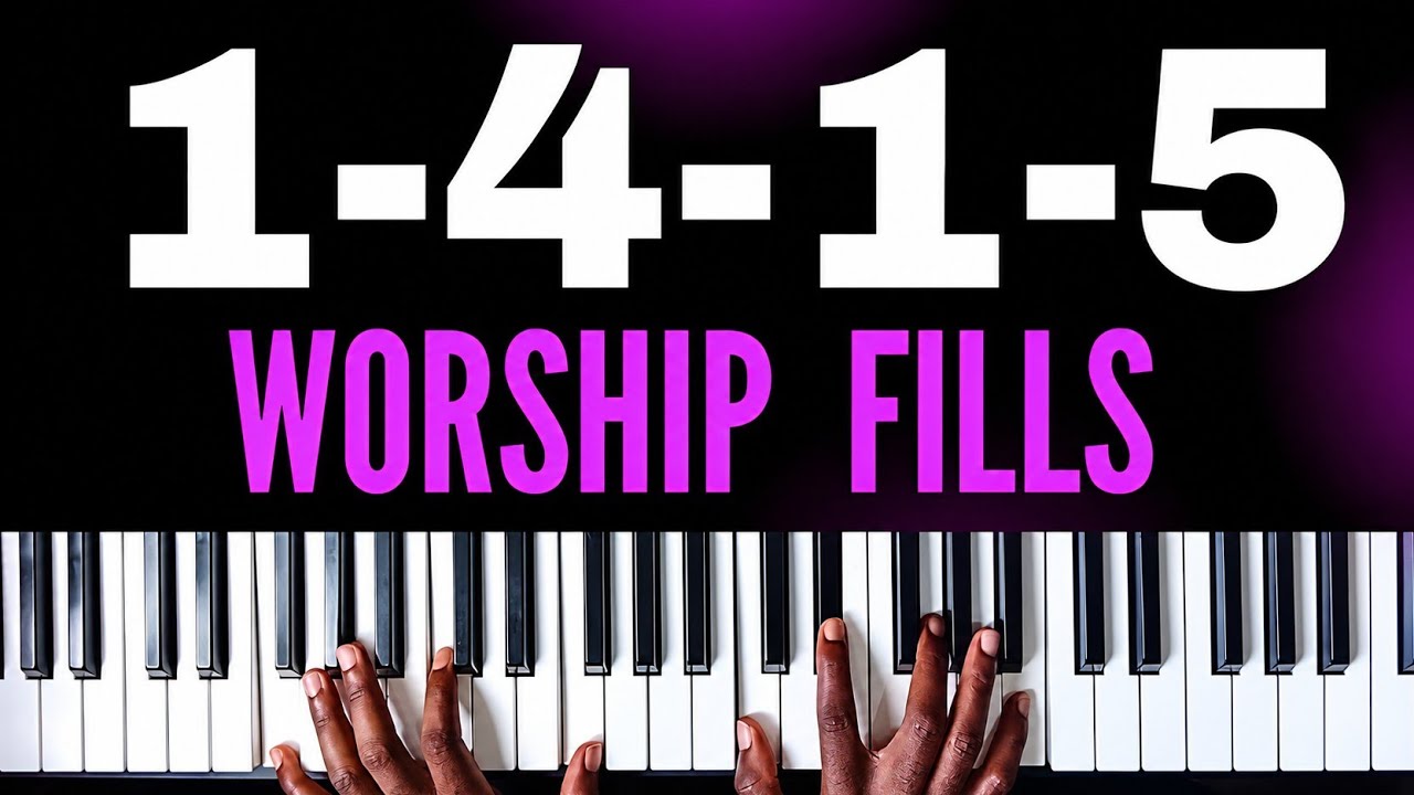Worship Fill Ideas for 1-4-1-5 Progression 🔥  (Key F#)