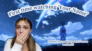 FIRST TIME WATCHING YOUR NAME (Kimi no Na wa)!!!! I DID NOT EXPECT THIS!!!!