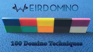 WeirDomino - 100 Domino Tricks / Techniques