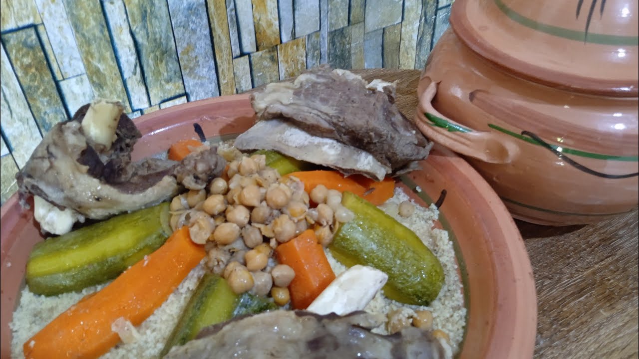 كسكسي العيد باللحم الغنمي على طريقة الشرق الجزائري بنة مثل تع لعراس🇩🇿🇩🇿🇩🇿🇩🇿