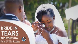 'Bride in Tears' The Wow VOW