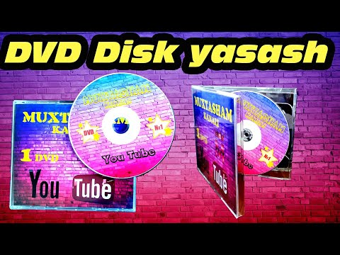 CD/DVD disklar zapis qilish | Как записать видео, музыку, аudio на CD/DVD диск с компыютера
