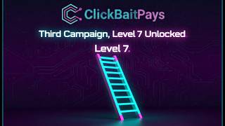 Day 1 of Level 7 Third Campaign Results Are In ClickBait Pays Paid To Watch 30 Second Ads Real