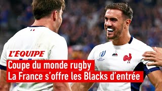 Coupe du monde rugby 2023 - Les Bleus s'offrent les All Blacks d'entrée : le débrief de la victoire