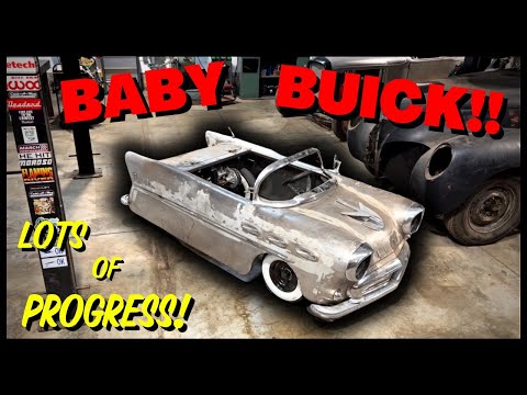 1956 Buick Mini Car – Tilting Body on Gas Shocks +Lowering the Rear