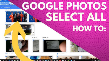 Google photos select all - How to