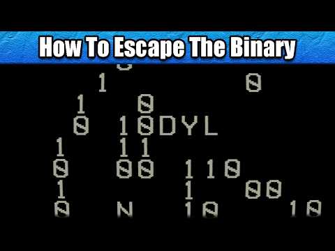 How to Escape the Hello World Binary Letters Section | Control Resonant