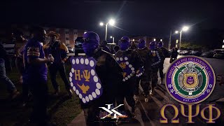 Omega Psi Phi &quot;Marching Eta Psi&quot; - Spring 23 New Initiate Presentation | Fisk University