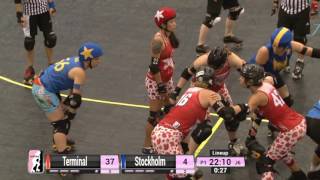 Game 12: Stockholm Roller Derby v Terminal City Rollergirls screenshot 3
