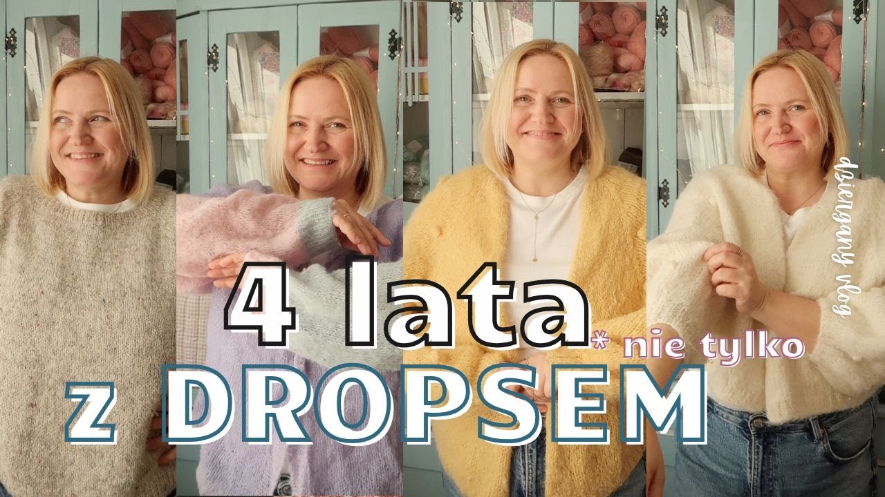 JAK WYGLĄDAJĄ swetry od Dropsa po 4 latach? Ile zostawiam, ile wyrzucam? czy dzierganie ma sens?