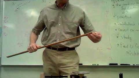 085 Lab Equilibrium II pt01 Meter Stick