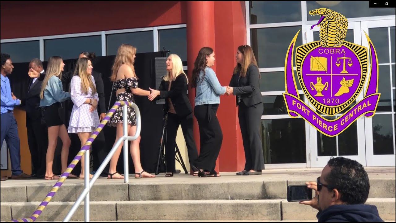 Kexcy's Senior Pinning at Fort Pierce Central High School 2023 - YouTube