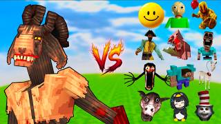 GoatMan vs All New Minecraft Bosses | Minecraft Mob Battle💀