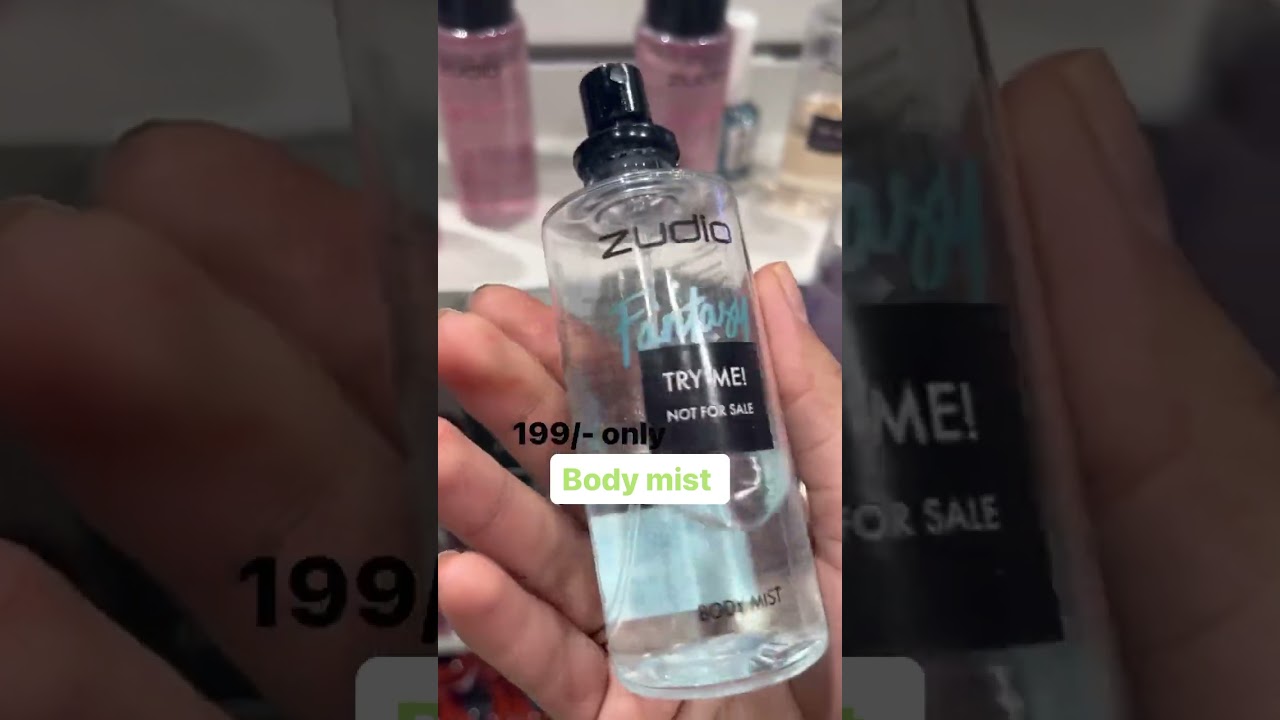 Zudio perfumes , deo and body mist under 299/- rs 