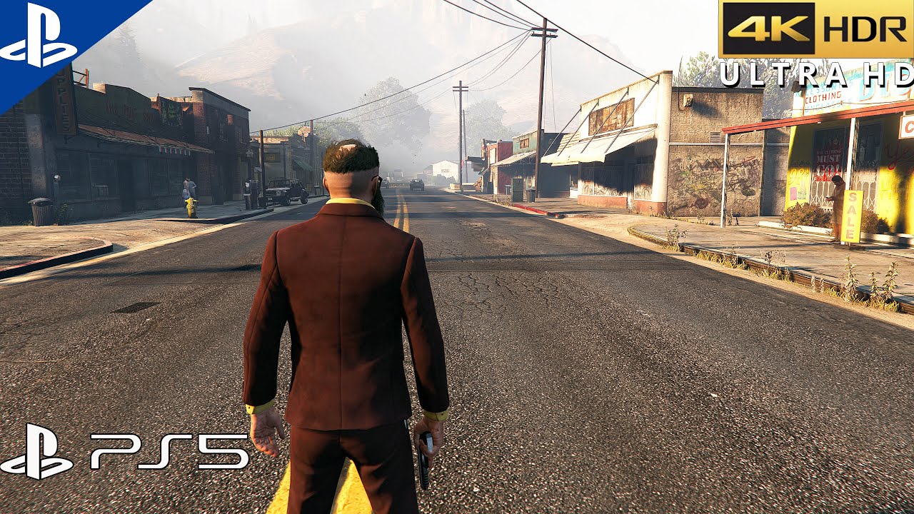 GTA 5 PS5 Gameplay 4K 60FPS 