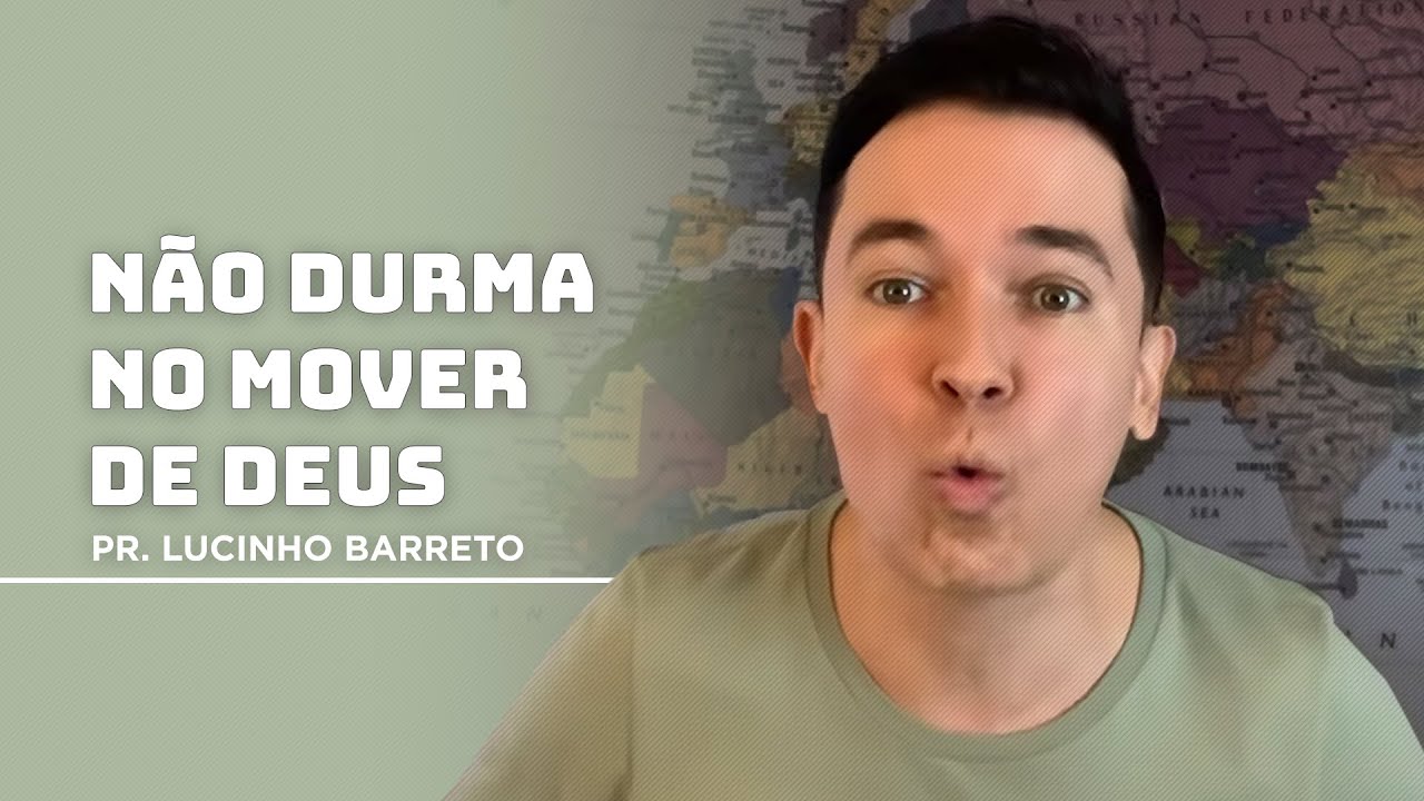 Não durma no mover de Deus