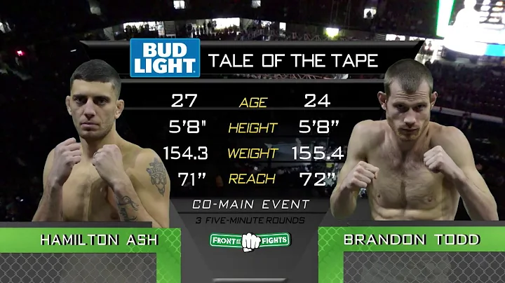FRONT STRET FIGHTS 14: Hamilton Ash vs Brandon Todd