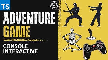 Console interactive adventure game using typescript
