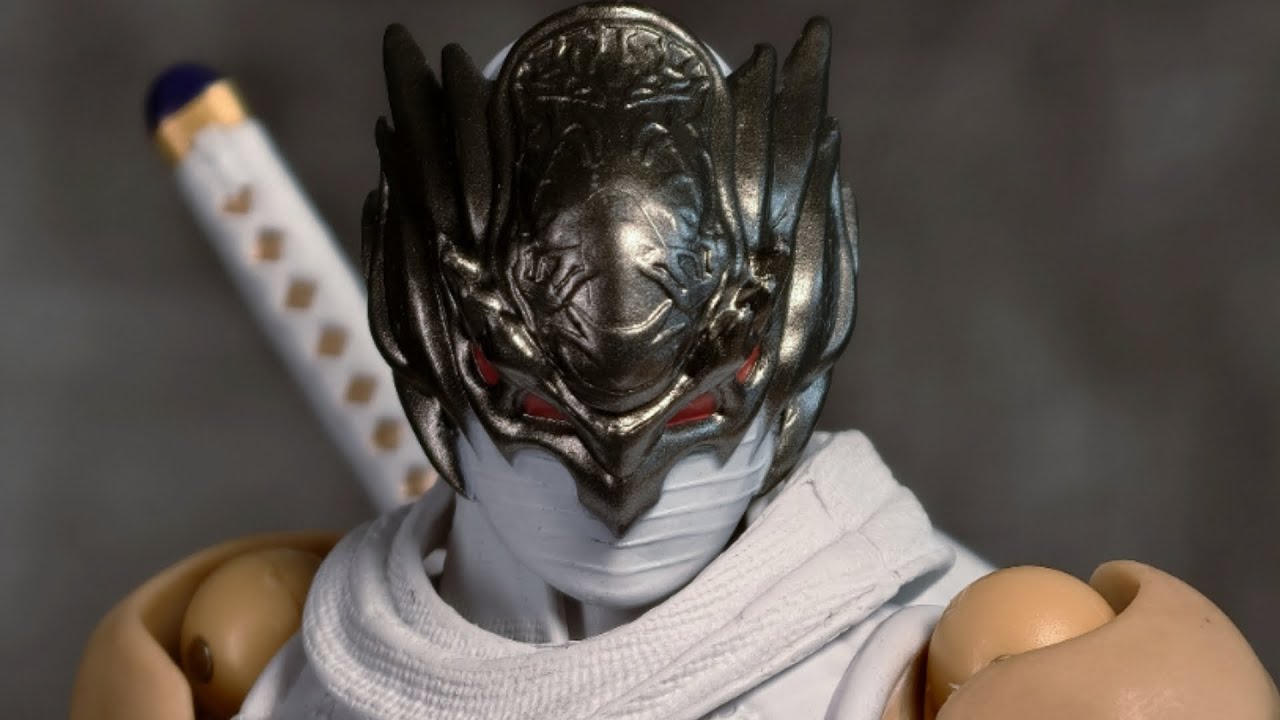 Highly Anticipated AC Factory KO Kaiyodo White Ryu Hayabusa Review & Share