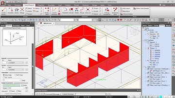 Part 3/14 - High rise building using MIDAS Gen