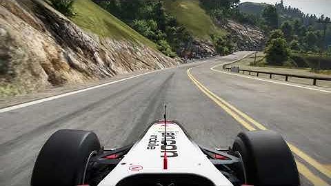 Bumpy California Highway Full vs 760hp 650kg and massive grip, Project Cars 2 (Keyboard Play)